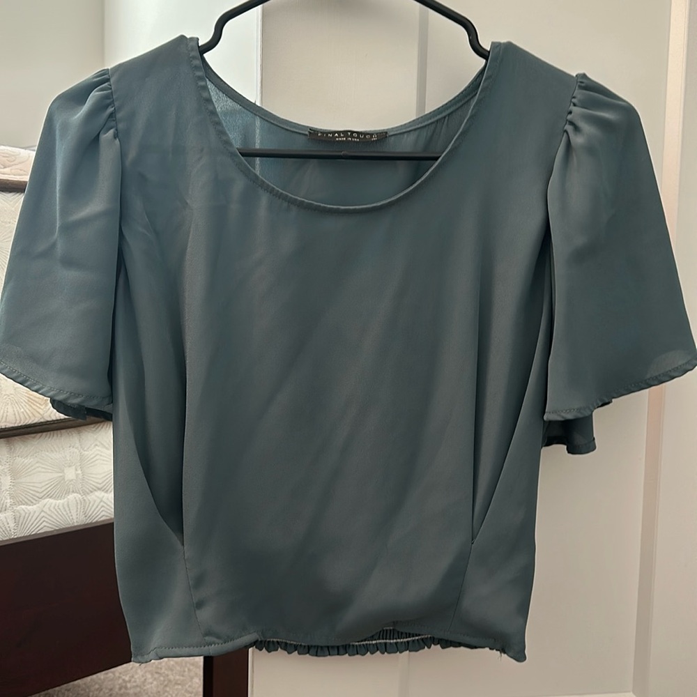 Light blue shirt
